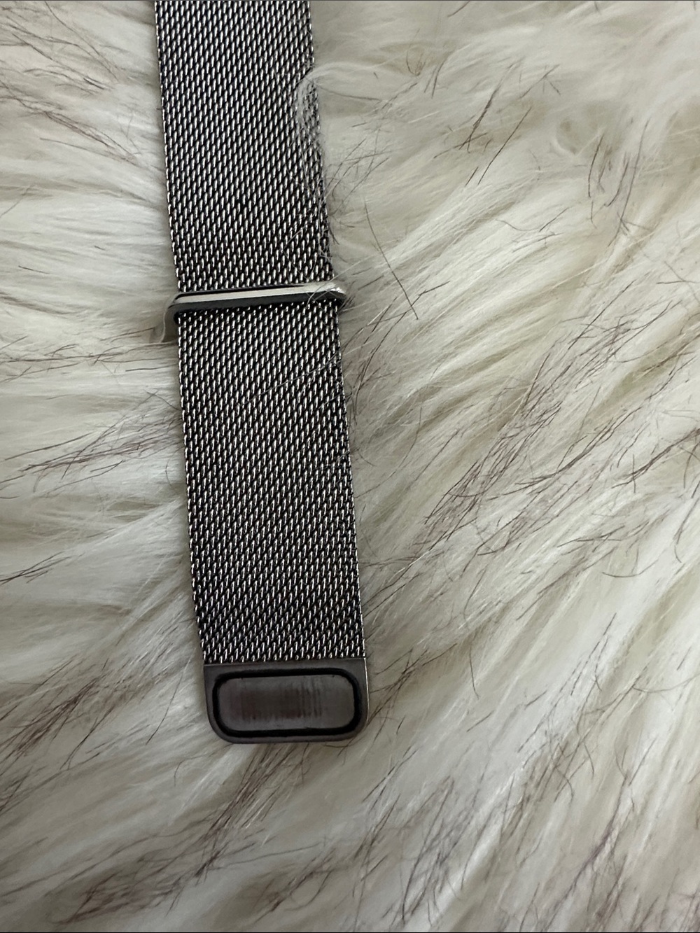 40mm Natural Milanese Loop Apple bands - Picture 4 of 4